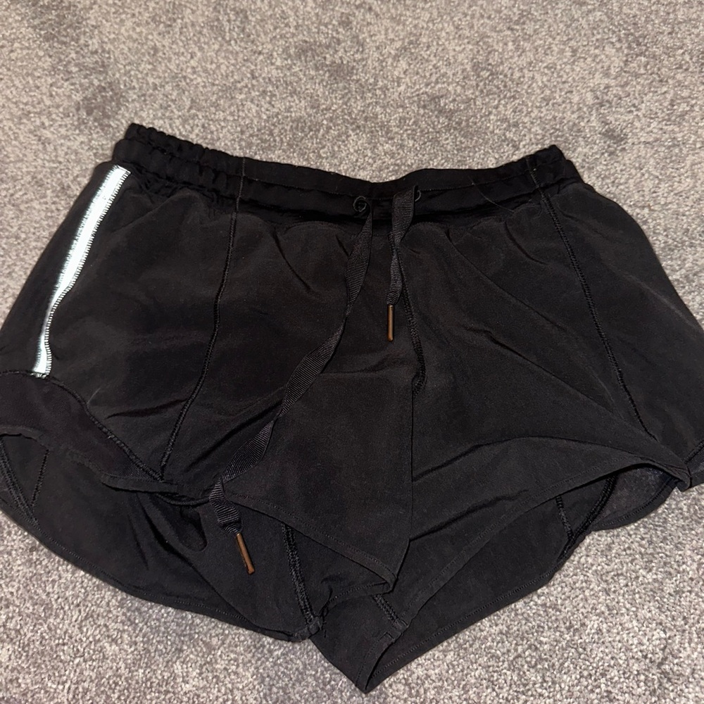 Black lululemon shorts